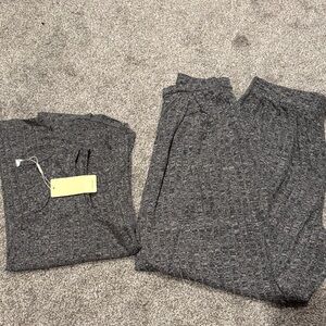 a new day Charcoal Ribbed Sleeveless Knit Tank